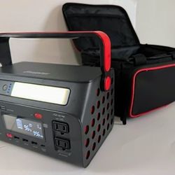 ENERGIZER 300W Portable Power Station w/Flashlight, Carrying Case