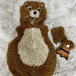 Kids Bear Costume With Removable Bear Hands