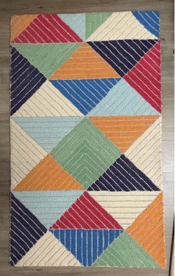 Pottery Barn 5'x3' woven area rug