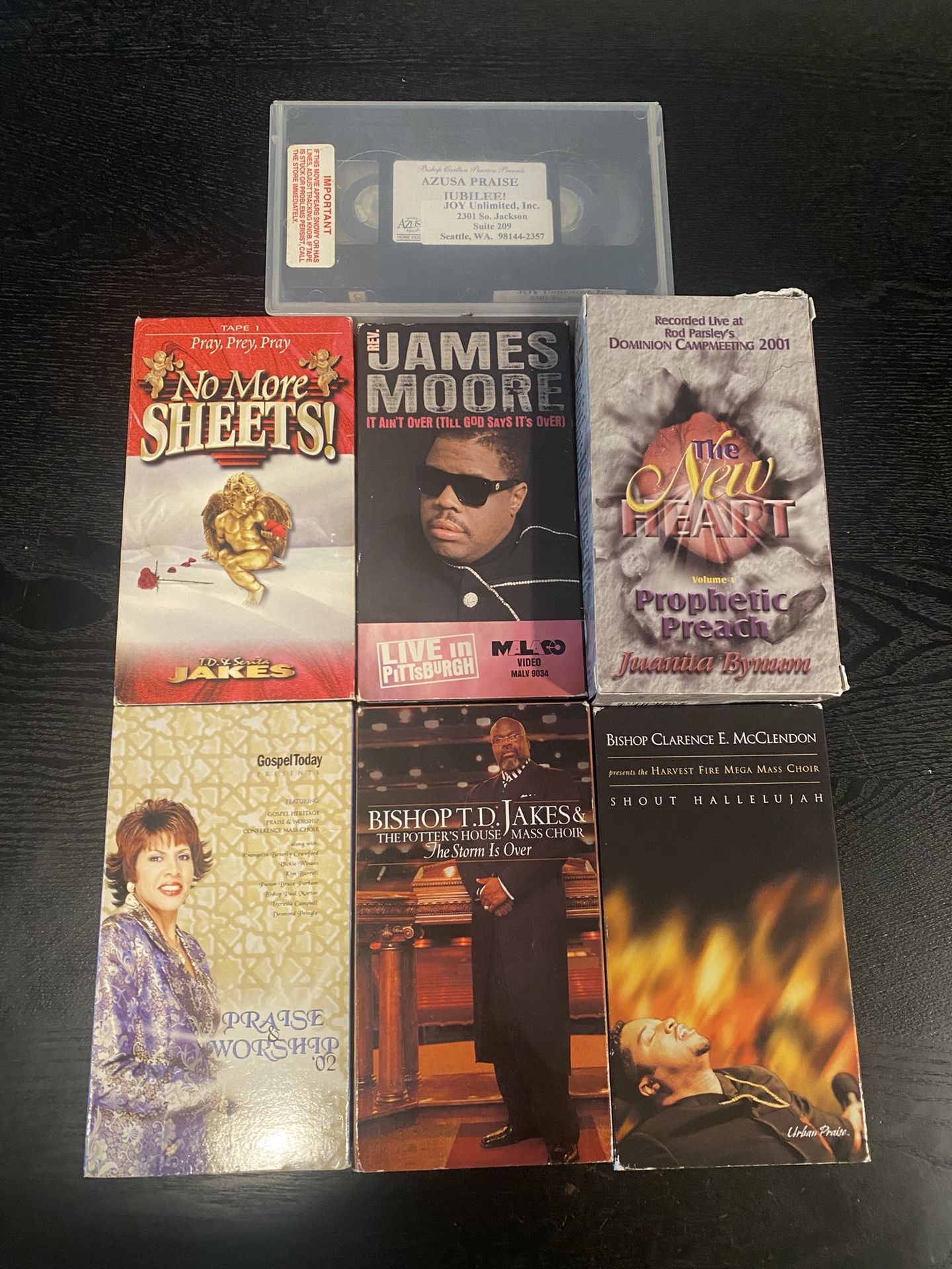 DVD cassettes