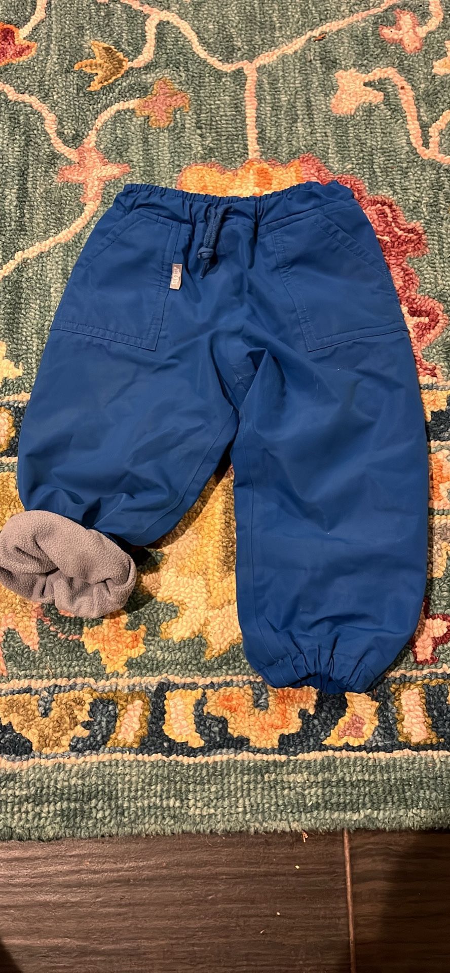 Jan & Jul Fleece Lined Rain Or Snow Pants