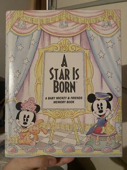 CR Gibson Mickey baby book Vintage!