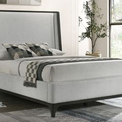 Brand New Grey Queen Bed Frame (Available In Eastern King)