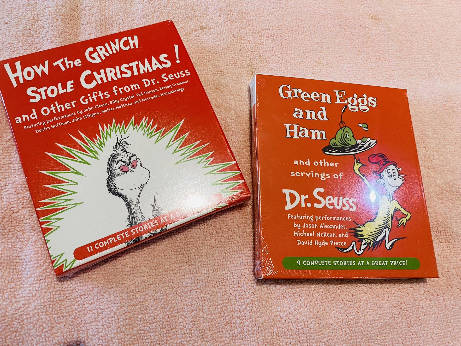 Dr. Seuss CD Storybook Sets: How The Grinch Stole Christmas