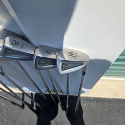 Womens PGA butterfly iron set with matching putter.