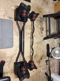 Bowflex SelectTech 2080 barbell and curl bar