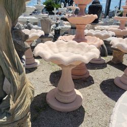 Concrete Birdbath