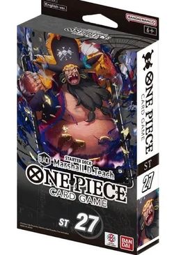 One Piece Black Beard & Buggy starter decks