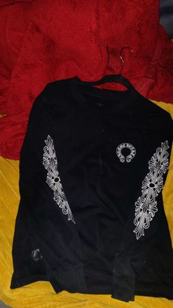 Chrome Hearts Black Long Sleeve T-Shirt
