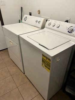 Washer and dryer