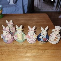 Mini Bunny figurines