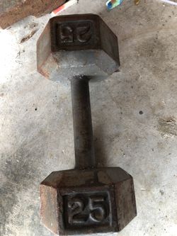 Dumbbell 25lbs