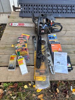 Craftsman’s chain saw parts only. Not running
