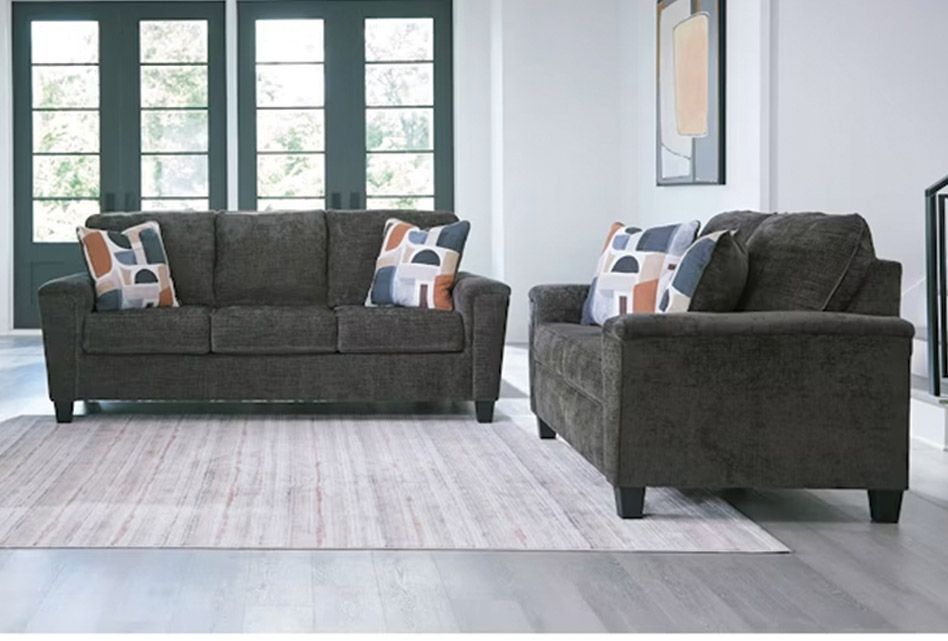 Dark Grey Sofa and Loveseat from Ashley – Soft & Plush Premium Quality