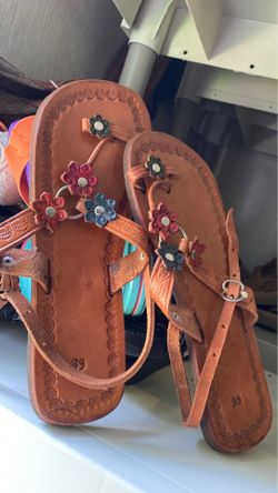 Real leather Sandler’s size 9