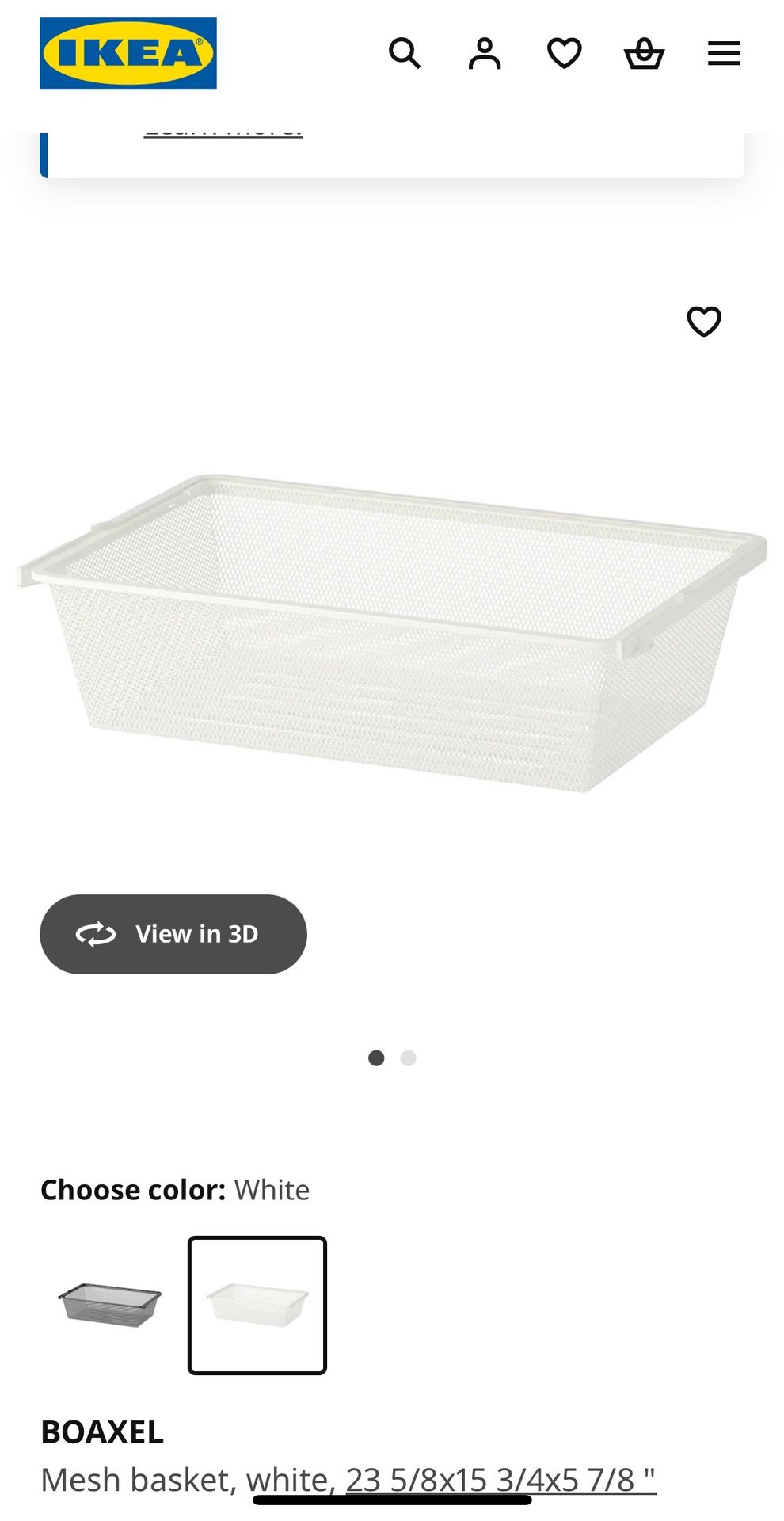IKEA Boaxel Shelves