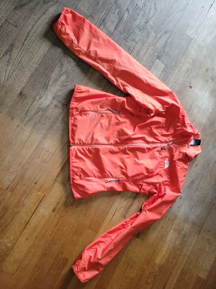 The North Face Orange Ladies Light Weight Jacket Sz M