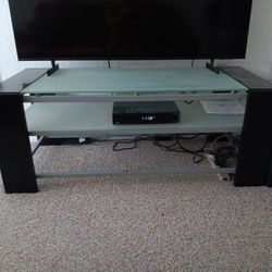 $20 Glass TV Stand Entertainment 