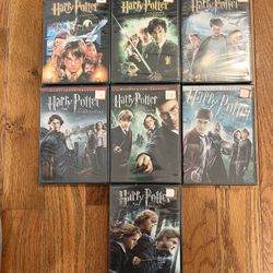 7 New Sealed Harry Potter DVD Movie Lot Set