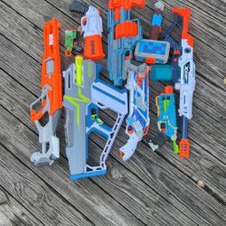 Nerf lot Darts Included 