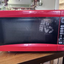 Red Microwave 
