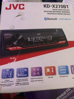 JVC Stereo Para Carro Bluetooth