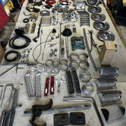 19 64 Buick Riviera Exterior Parts, Body Engine Parts Selling As A Lot