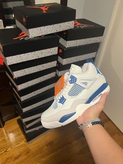 Jordan 4 Military Blue Repost
