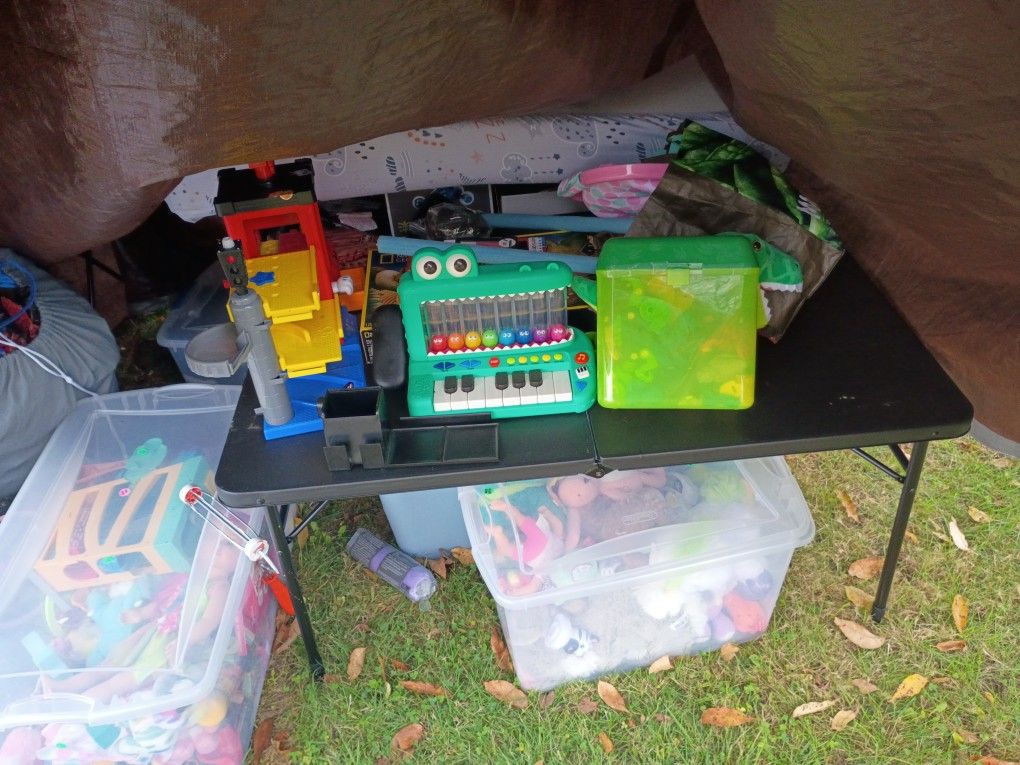 Yard Sale! Great Prices, Kids Toys, Kids Cloths, Old Tools