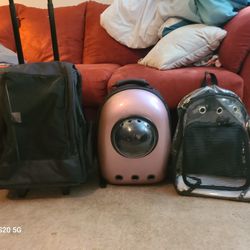 3 Pet Travel Baackpacks