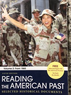 Reading the American Past Vol 2