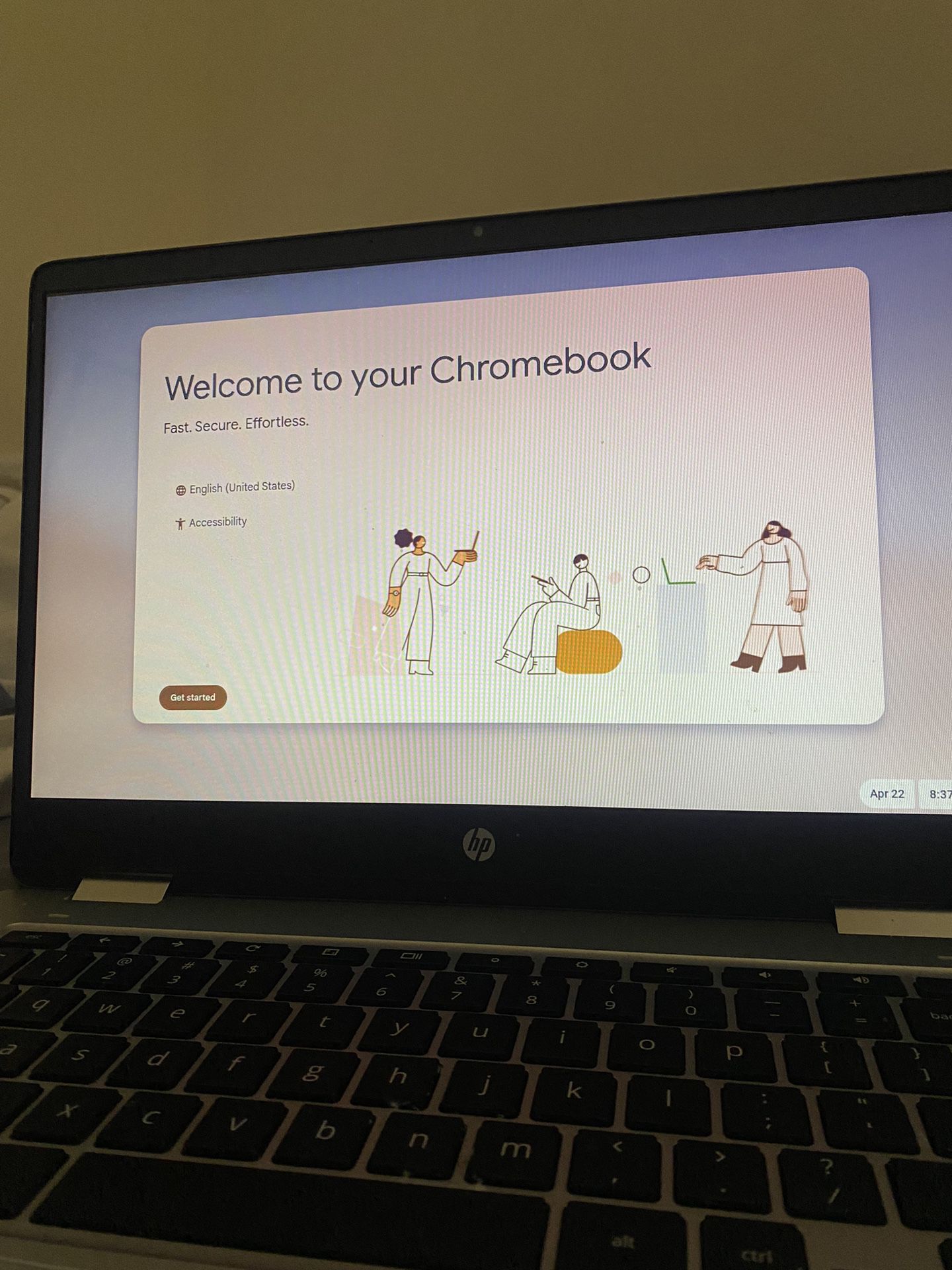 Touchscreen chromebook laptop 