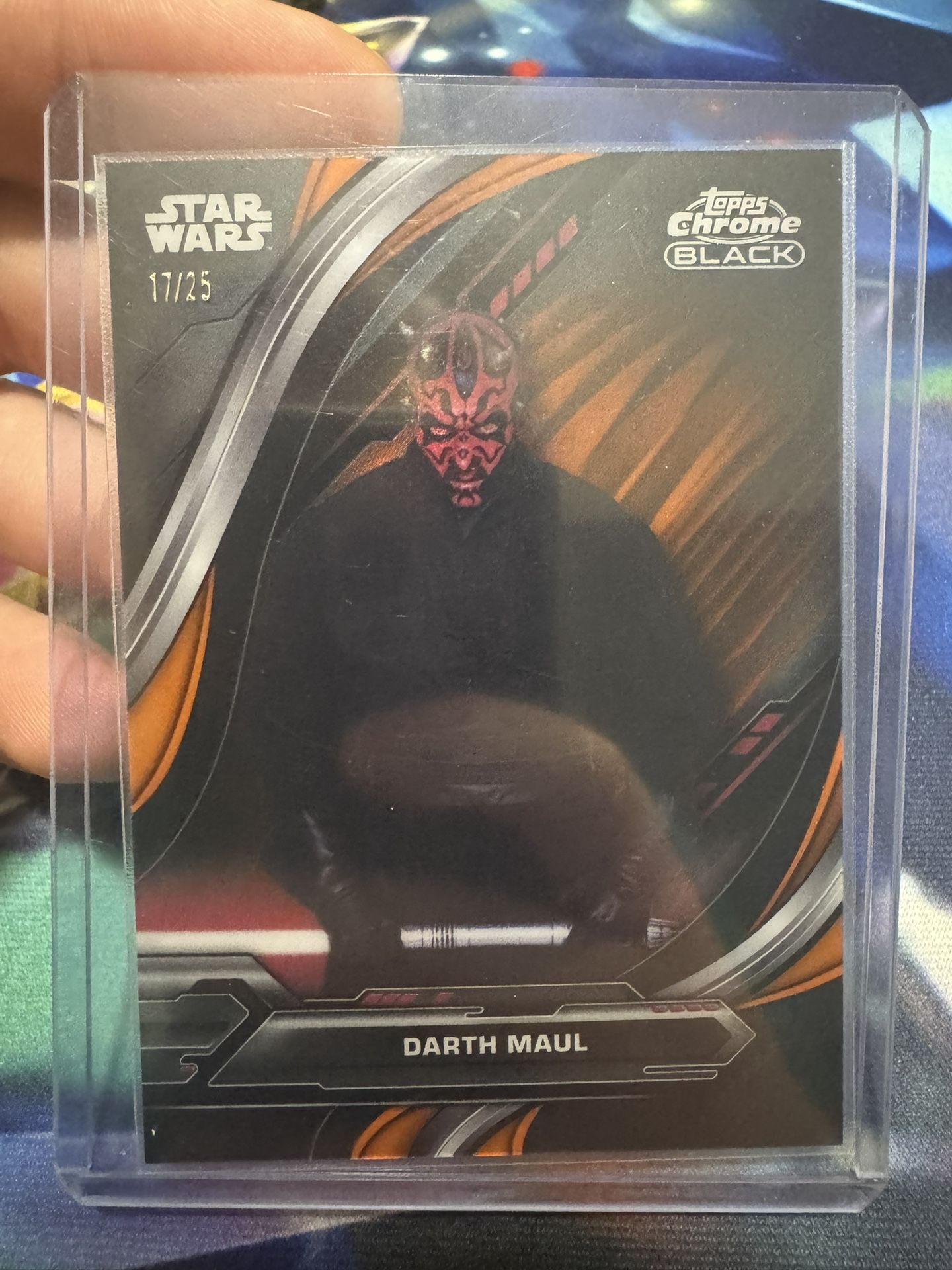 2024 Star Wars Topps Chrome Black Darth Maul