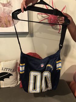 Chargers Jersey tote bag