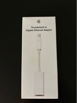 New Thunderbolt Gigabit Ethernet Adapter