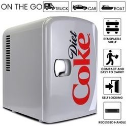 mini diet coke cooler