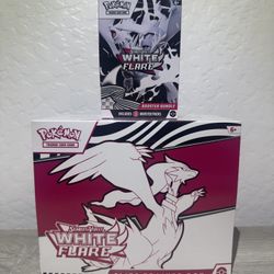 Pokemon White Flare Elite Trainer Box + White Flare Booster Bundle