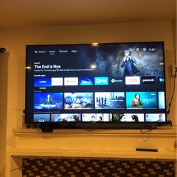 Philips 65” 4K Ultra HD TV , Android, Google Assistant Etc. with Box
