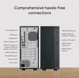 ASUS - V500 Desktop - Intel Core i5 - 16GB Memory - 1TB SSD - Dark Gray brand new