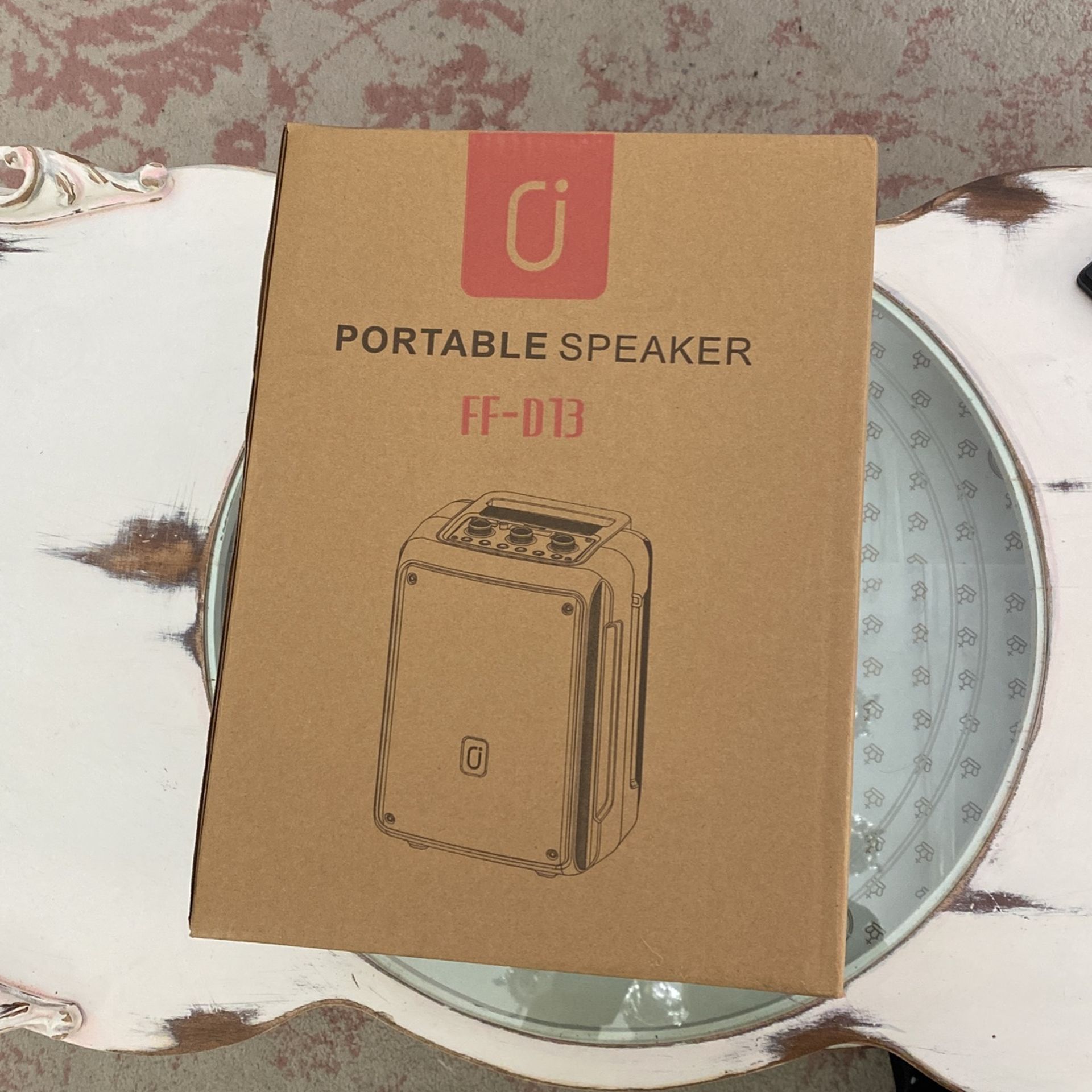 Portable Speaker Karaoke NIB