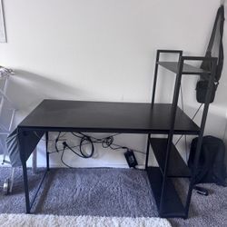 Black Computer Desk