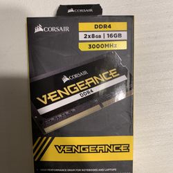 Corsair Vengeance DDR4 16GB (2x8GB) 3000MHz DRAM