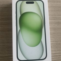 NEW iPhone15 128GB Green UNLOCKED