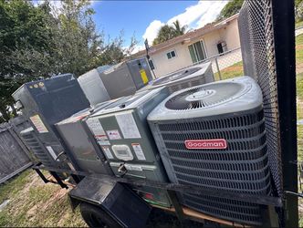 AC units Air Handler and Condenser