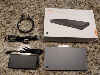 Lenovo GPU eGPU Graphics Dock Nvidia RTX 1050 Multi Display 4GB Thunderbolt 3