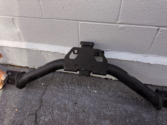 Black Steel Front Sway Bar with Bracket