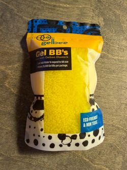 Gelbee yellow gel BBs