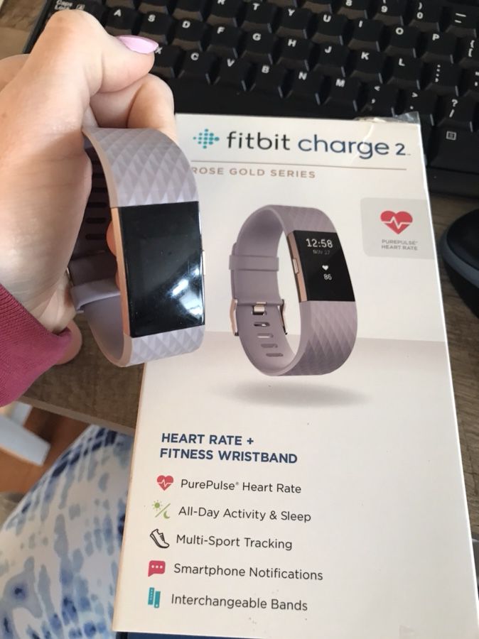 Fitbit Charge 2 Rose gold edition