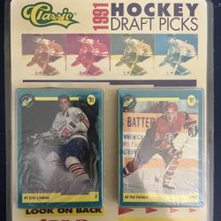 1991 Classic Hockey Draft Picks Cards