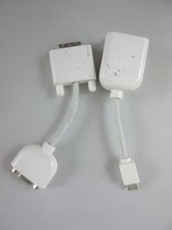 OEM Apple DVI-I Male to VGA-Female Monitor Adapter Cable Connector and other